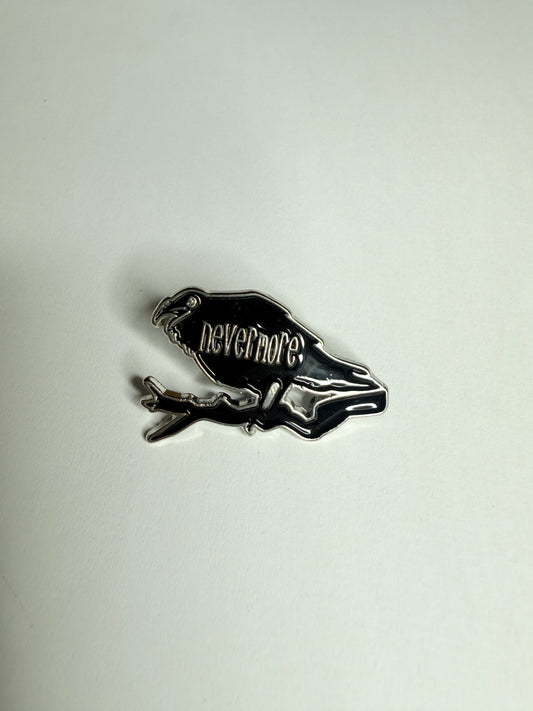 Nevermore, Edgar Allan Poe - Enamel Pin