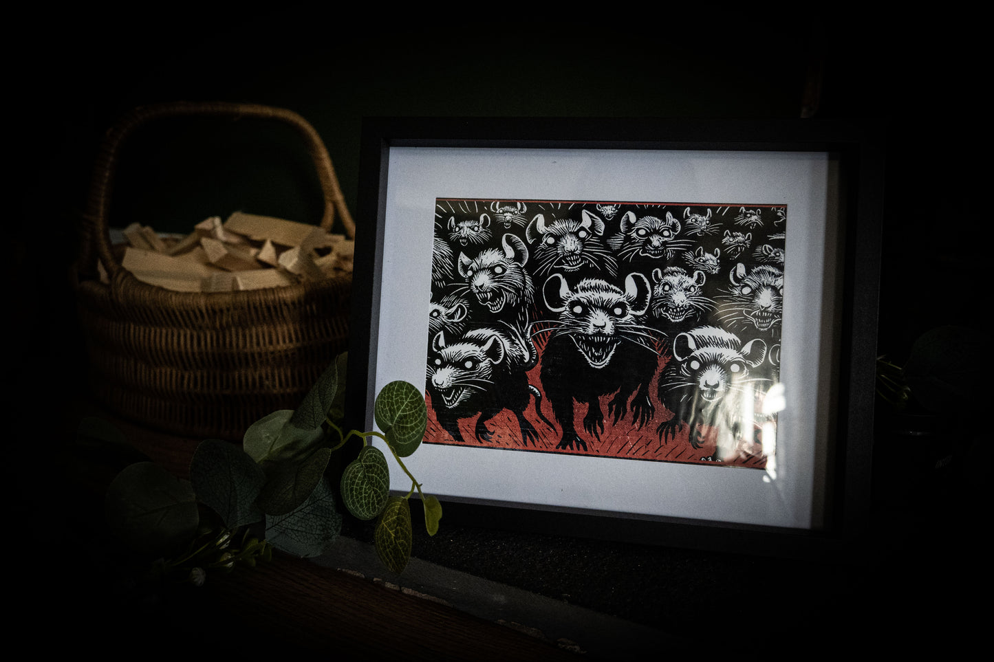 Plague of Rats — Gothic Horror Wall Art