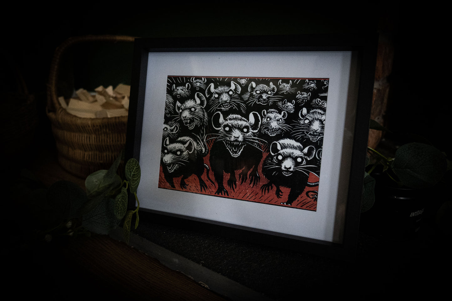 Plague of Rats — Gothic Horror Wall Art