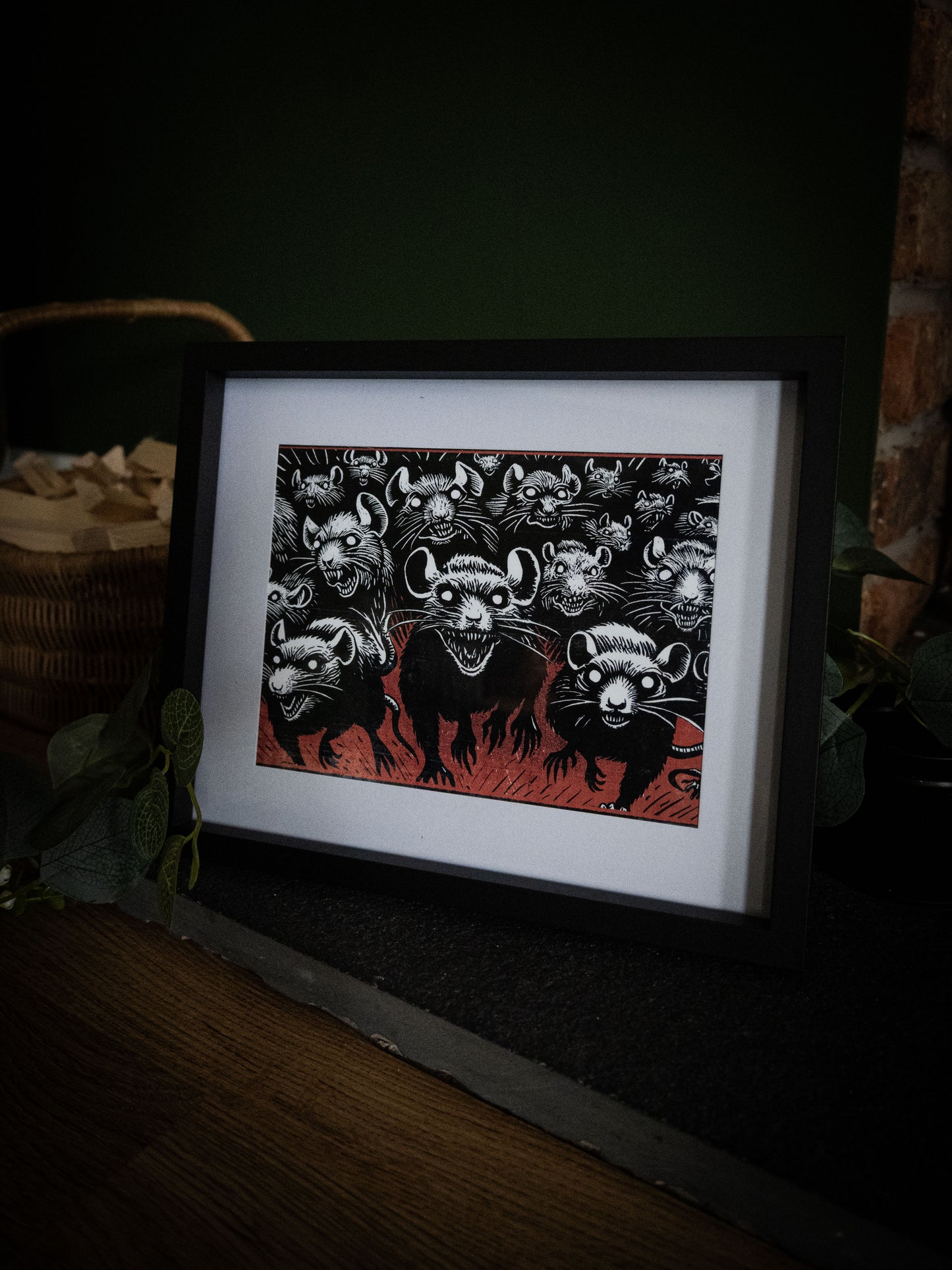 Plague of Rats — Gothic Horror Wall Art