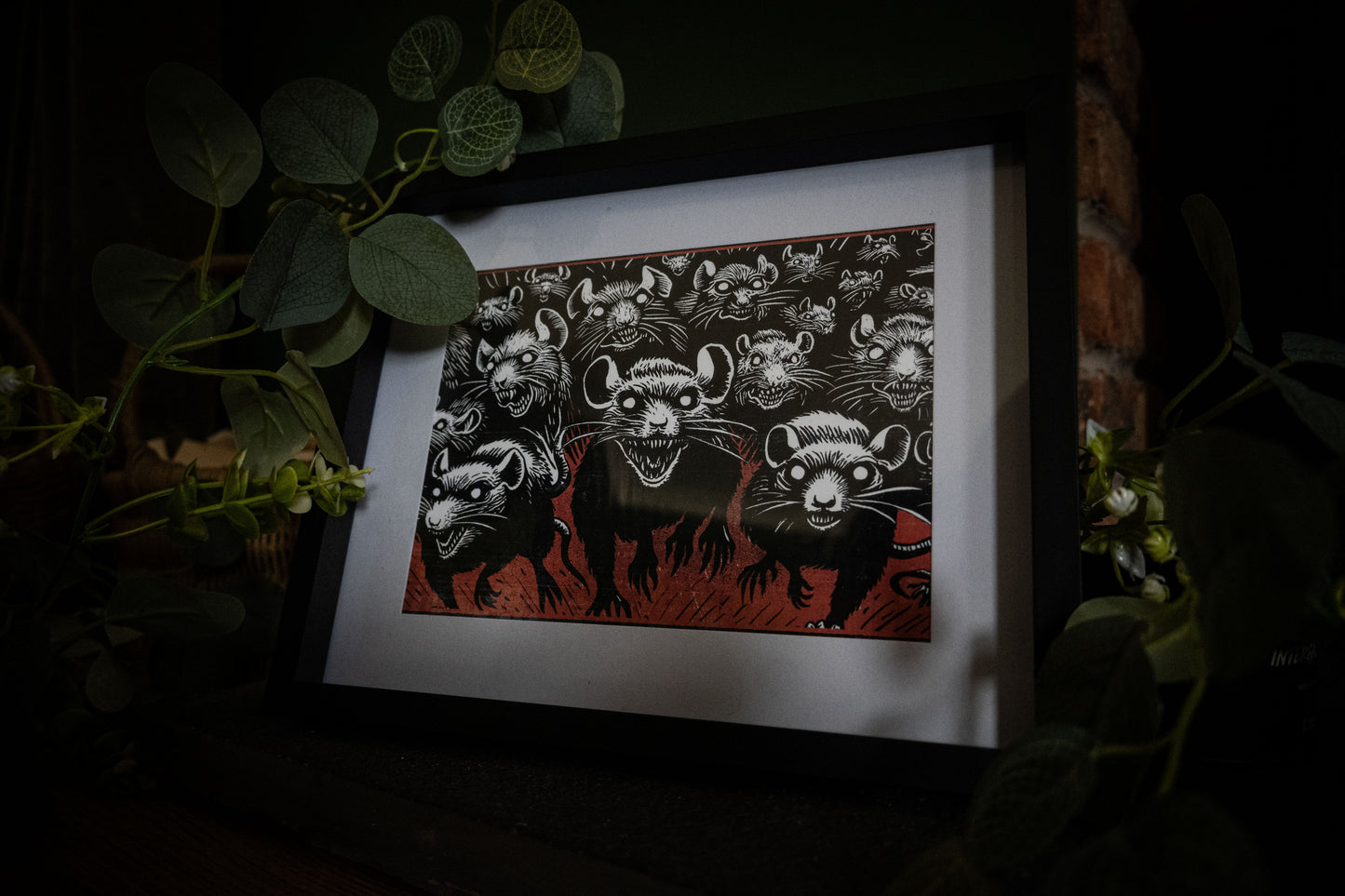 Plague of Rats — Gothic Horror Wall Art