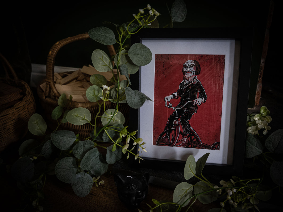 Jigsaw — SAW Horror Art Print