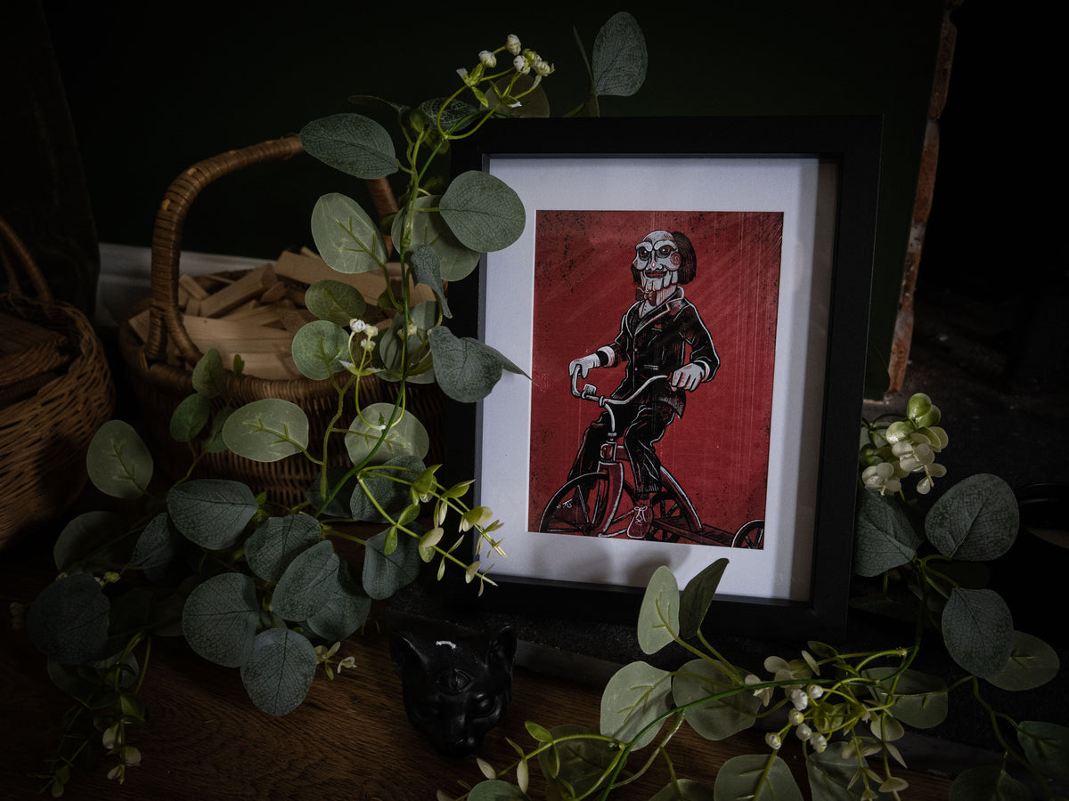 Jigsaw — SAW Horror Art Print