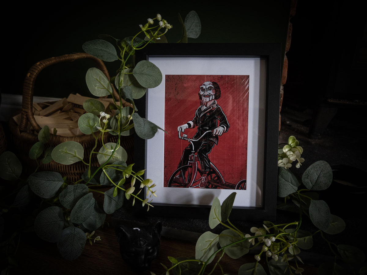 Jigsaw — SAW Horror Art Print