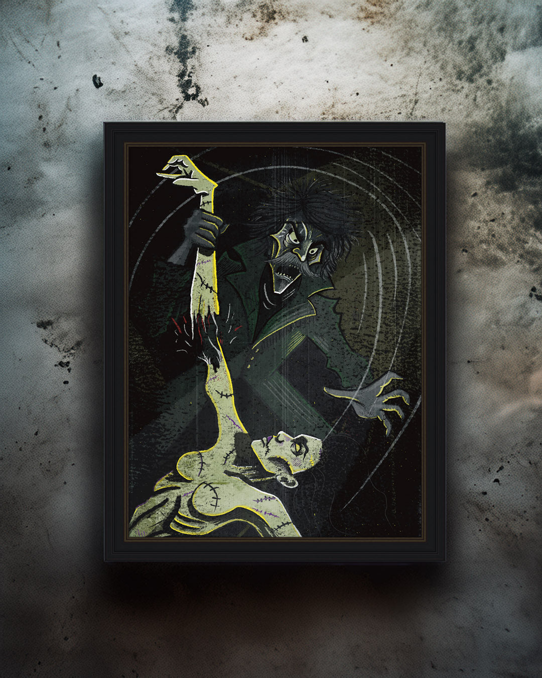 Victors Rage Art Print