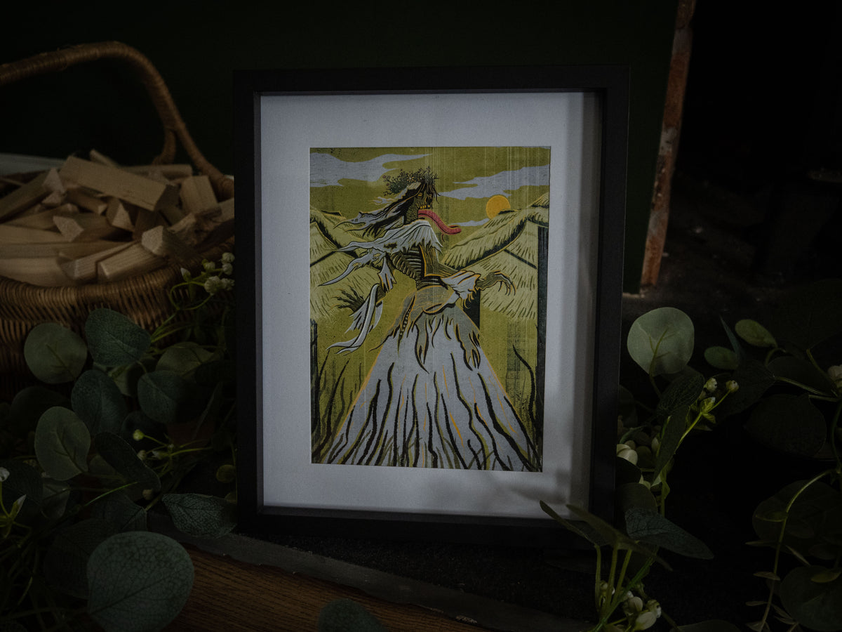 The Witcher 3 inspired Wraith art print