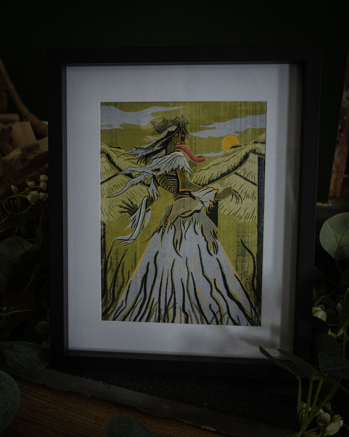 The Witcher 3 inspired Wraith art print