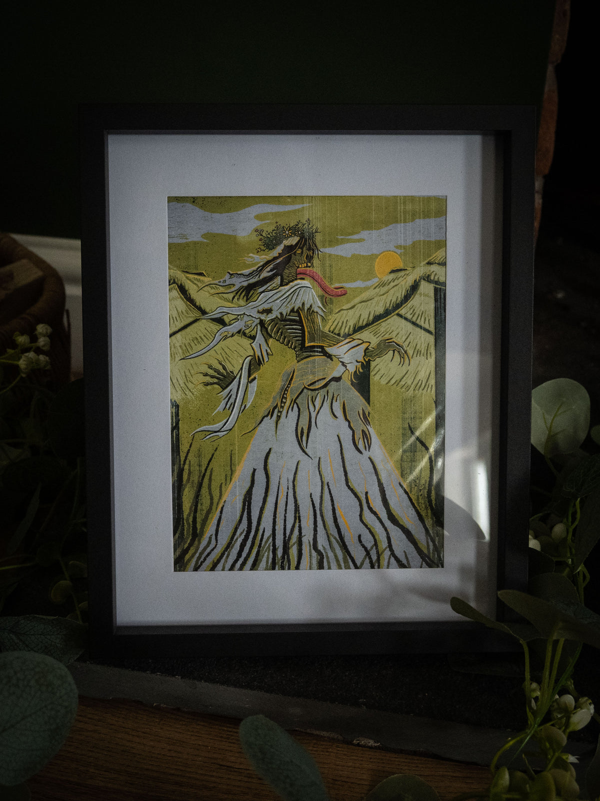 The Witcher 3 inspired Wraith art print