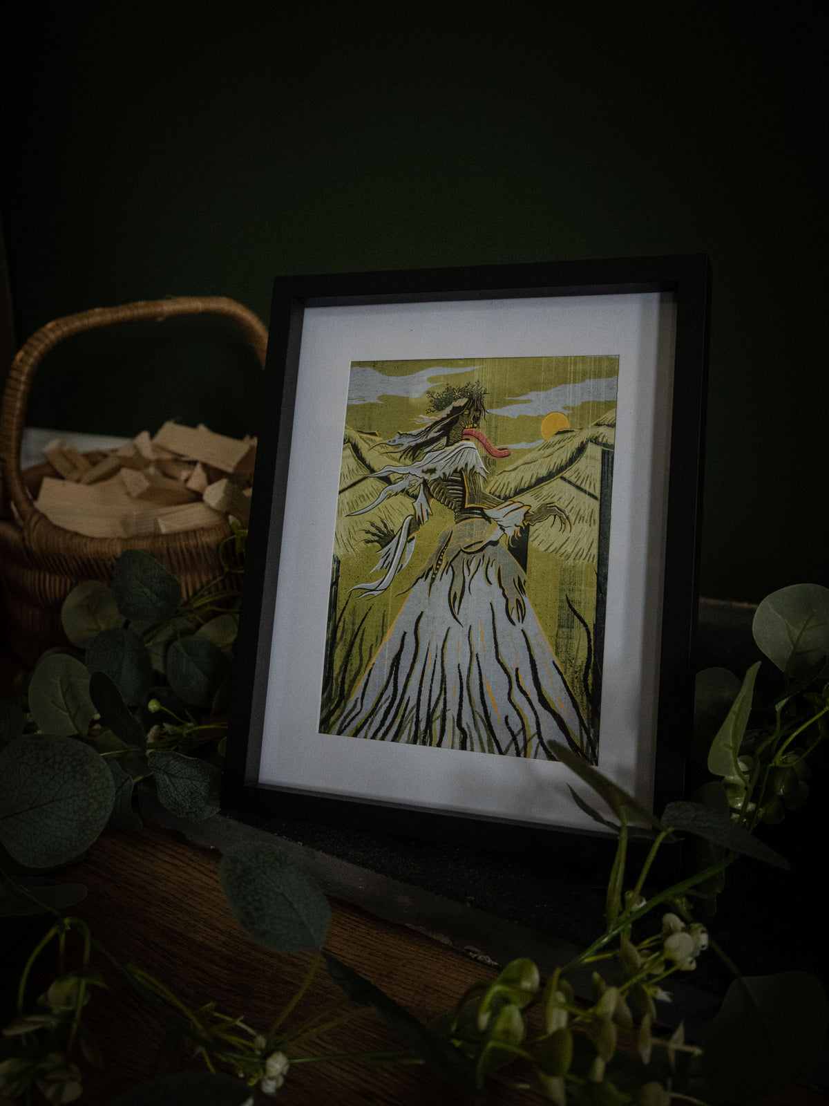The Witcher 3 inspired Wraith art print
