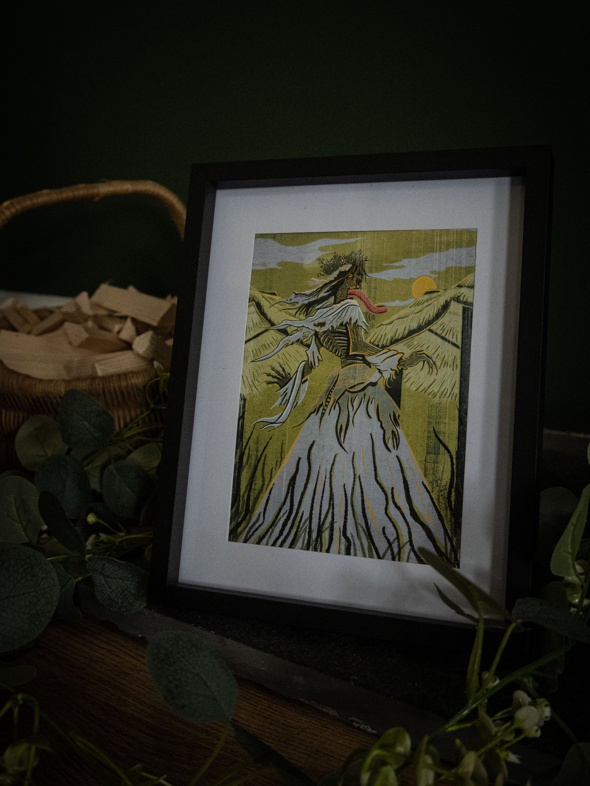 The Witcher 3 inspired Wraith art print
