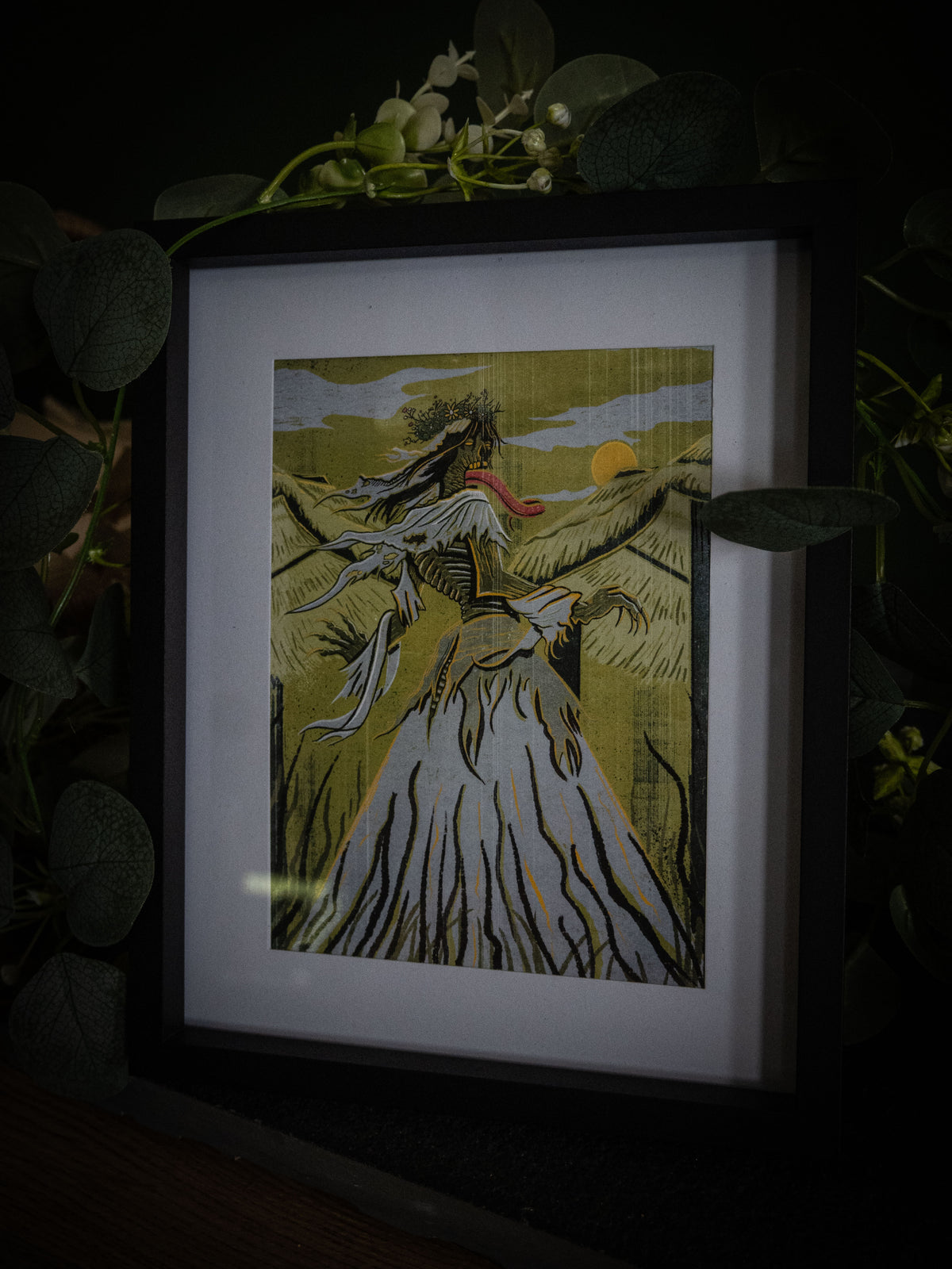 The Witcher 3 inspired Wraith art print