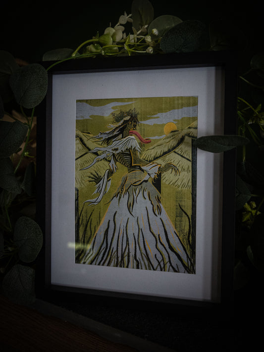 The Witcher 3 inspired Wraith art print