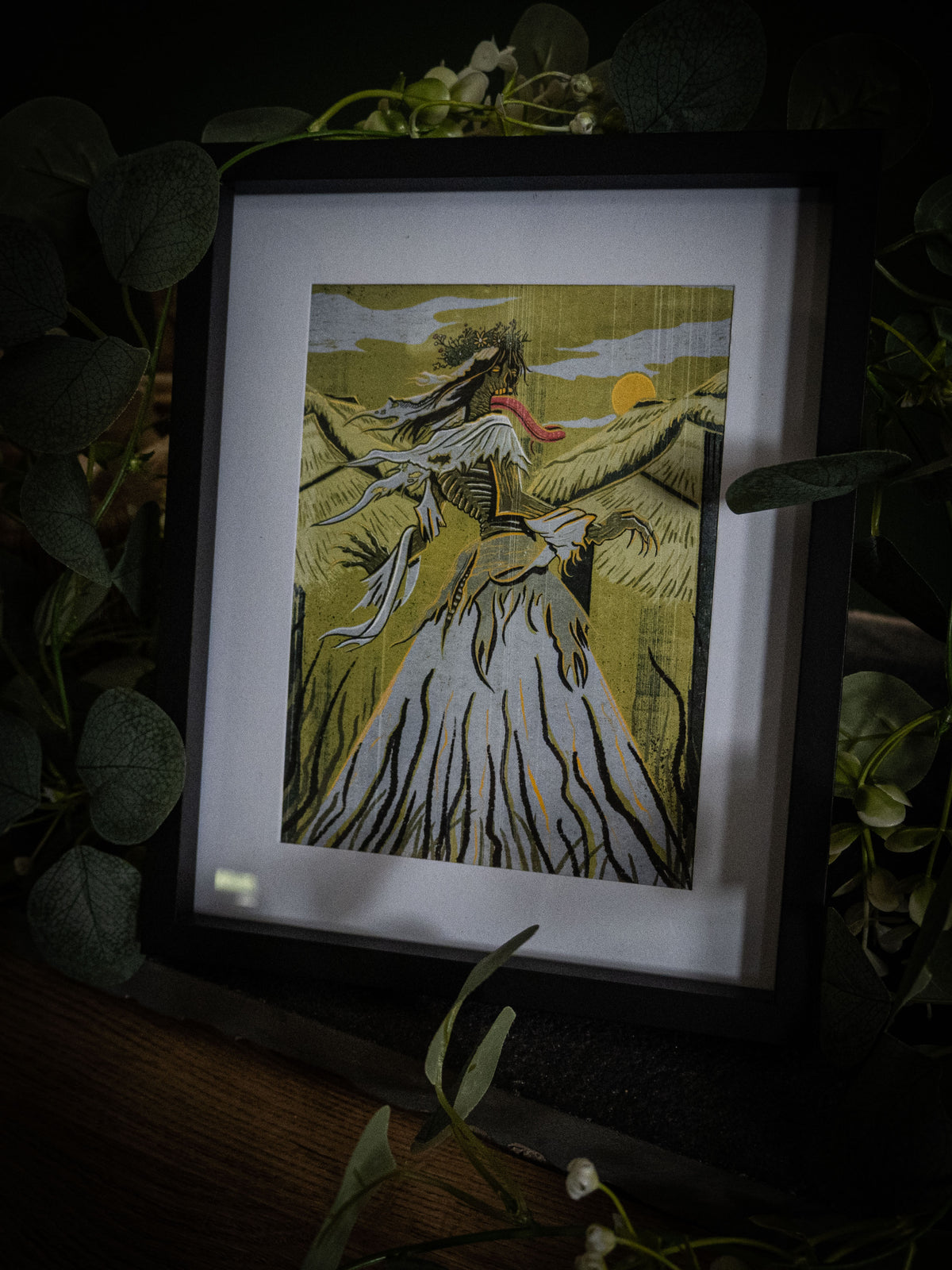The Witcher 3 inspired Wraith art print