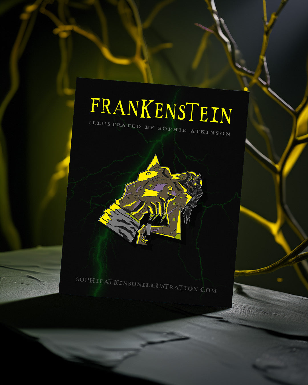 Frankenstein: Enamel Pin