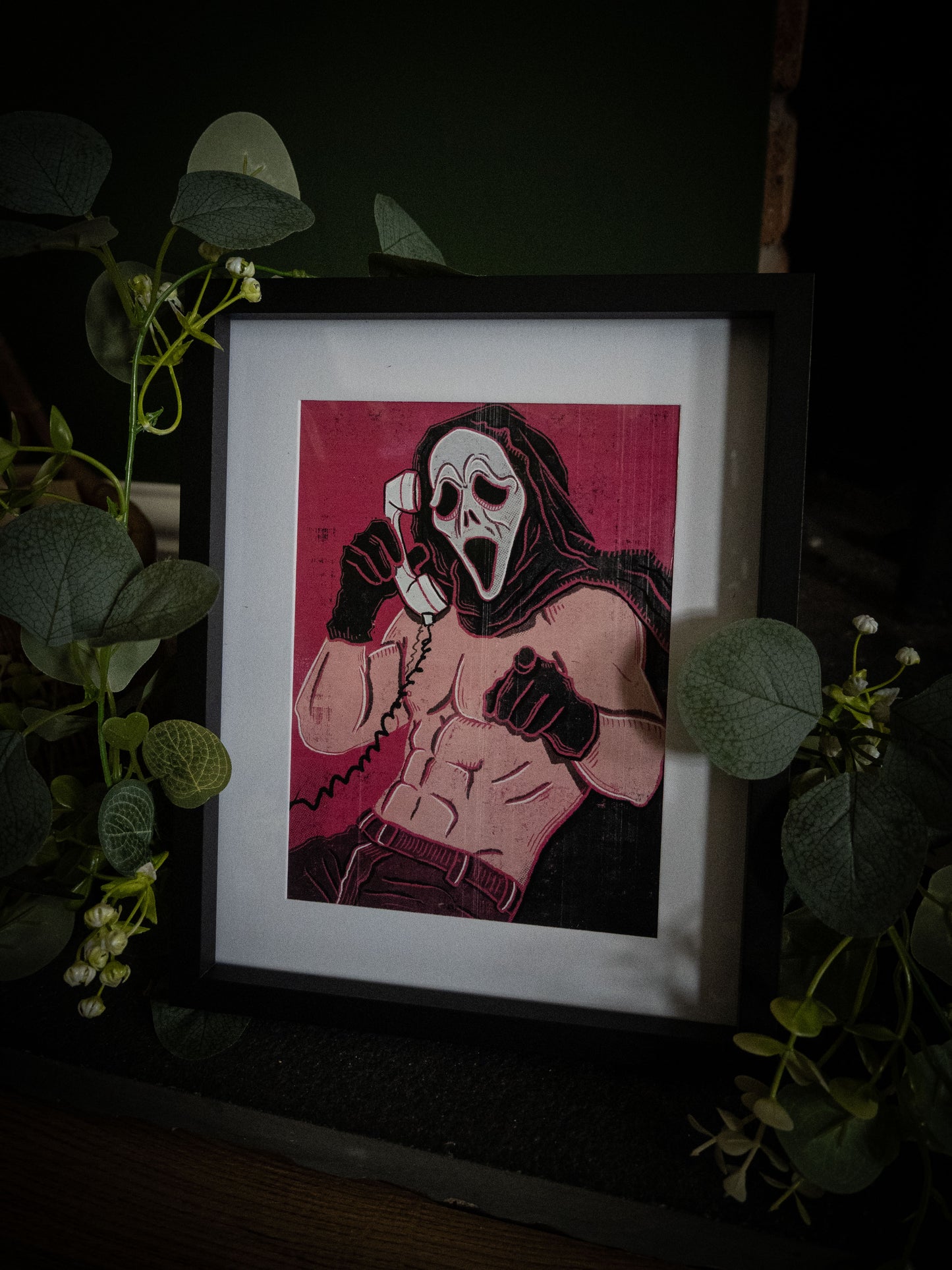 Sexy Ghostface — Pinup Art Print