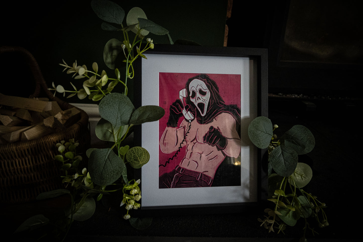 Sexy Ghostface — Pinup Art Print
