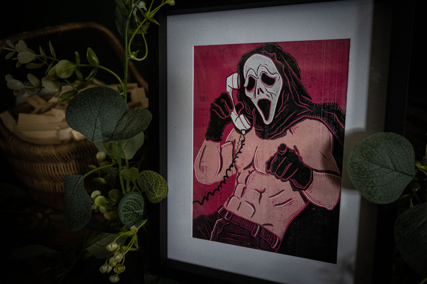 Sexy Ghostface — Pinup Art Print