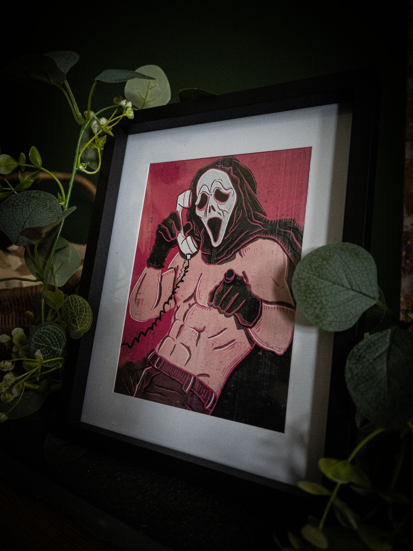 Sexy Ghostface — Pinup Art Print