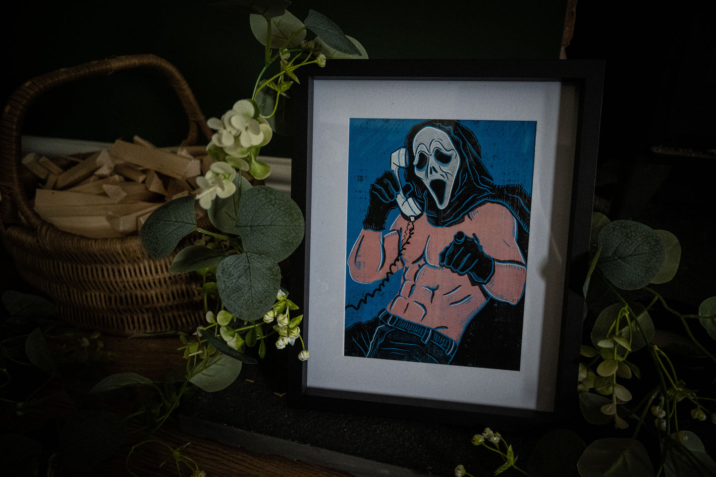 Sexy Ghostface — Pinup Art Print