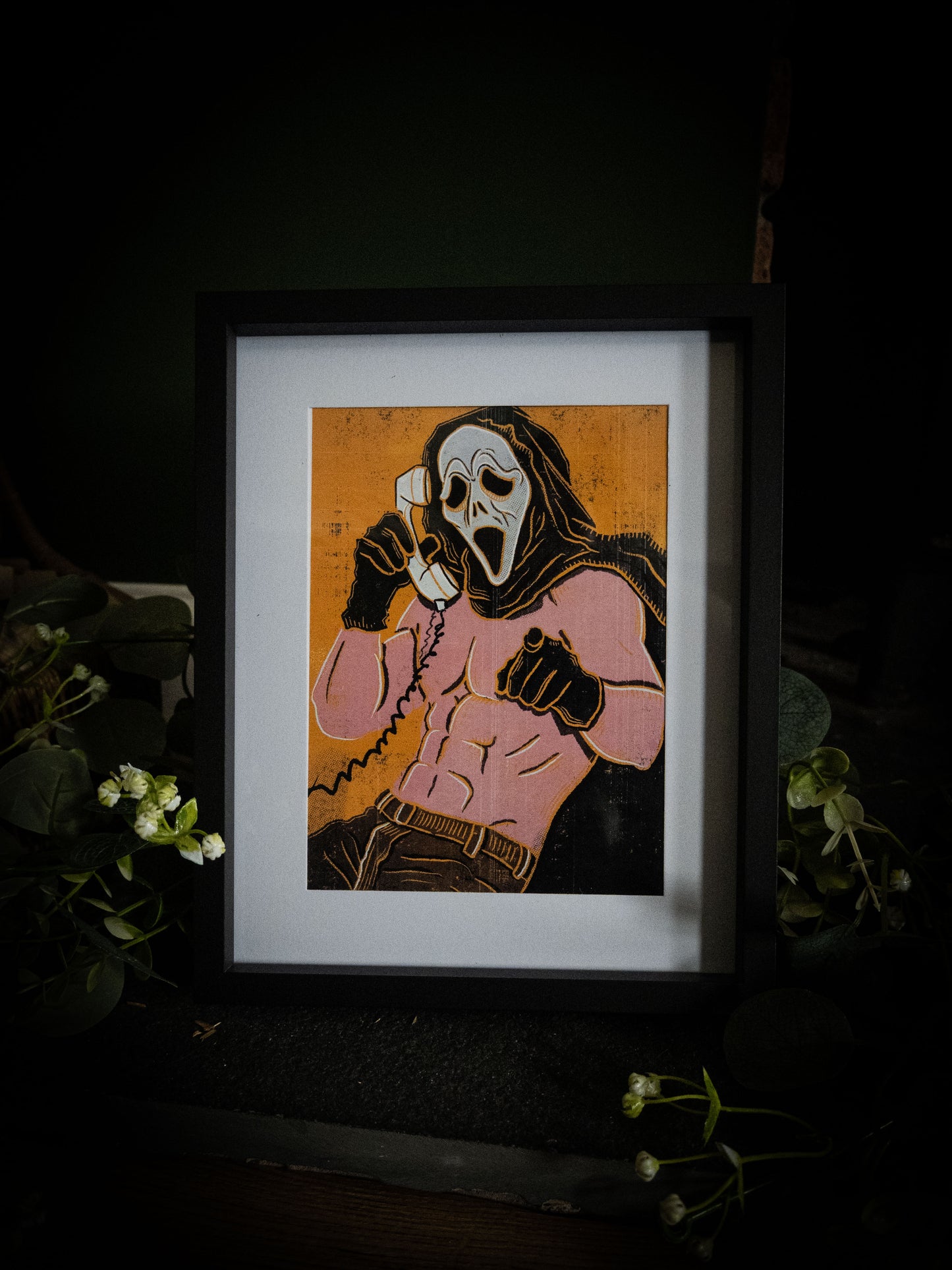 Sexy Ghostface — Pinup Art Print