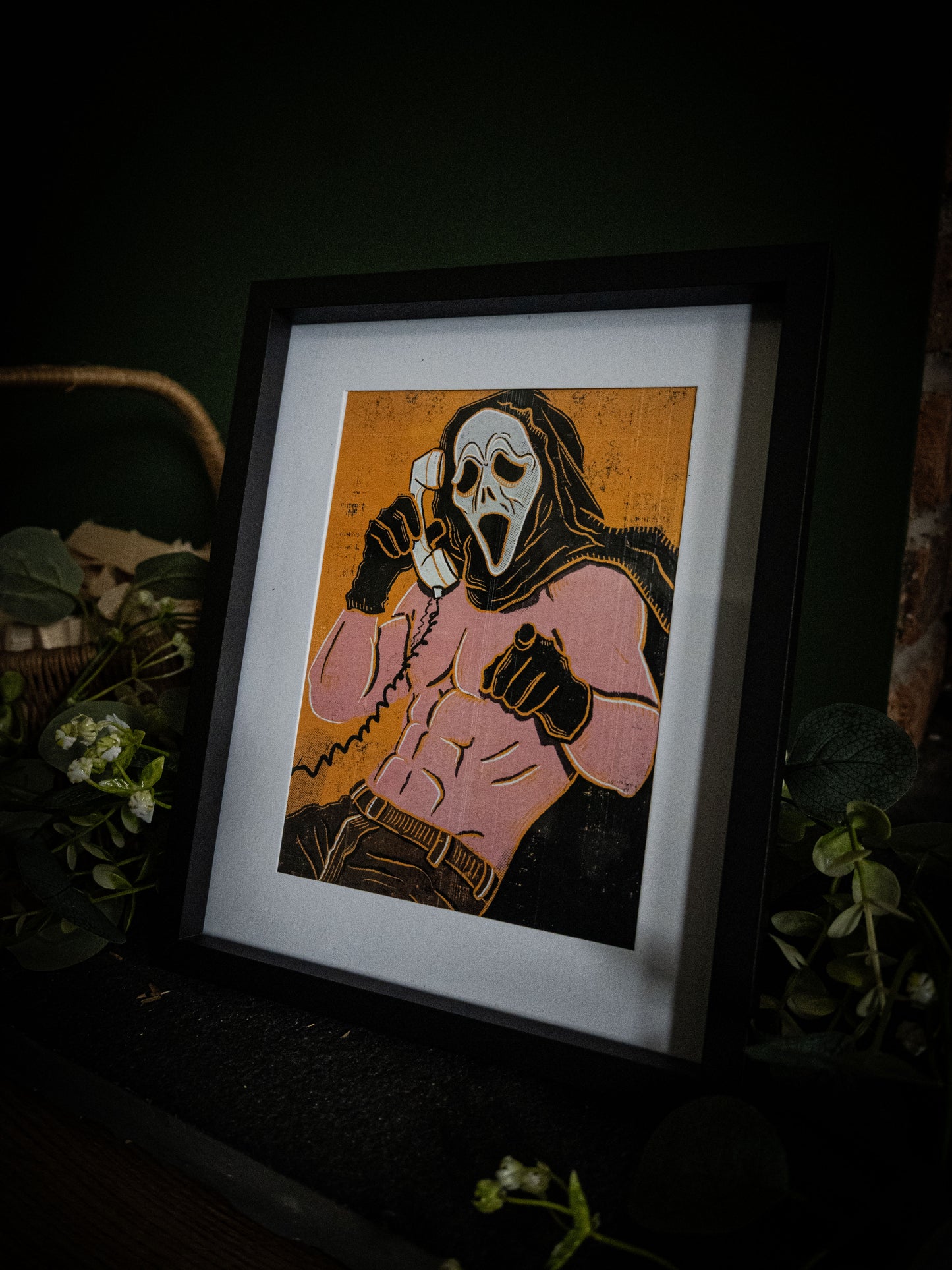Sexy Ghostface — Pinup Art Print