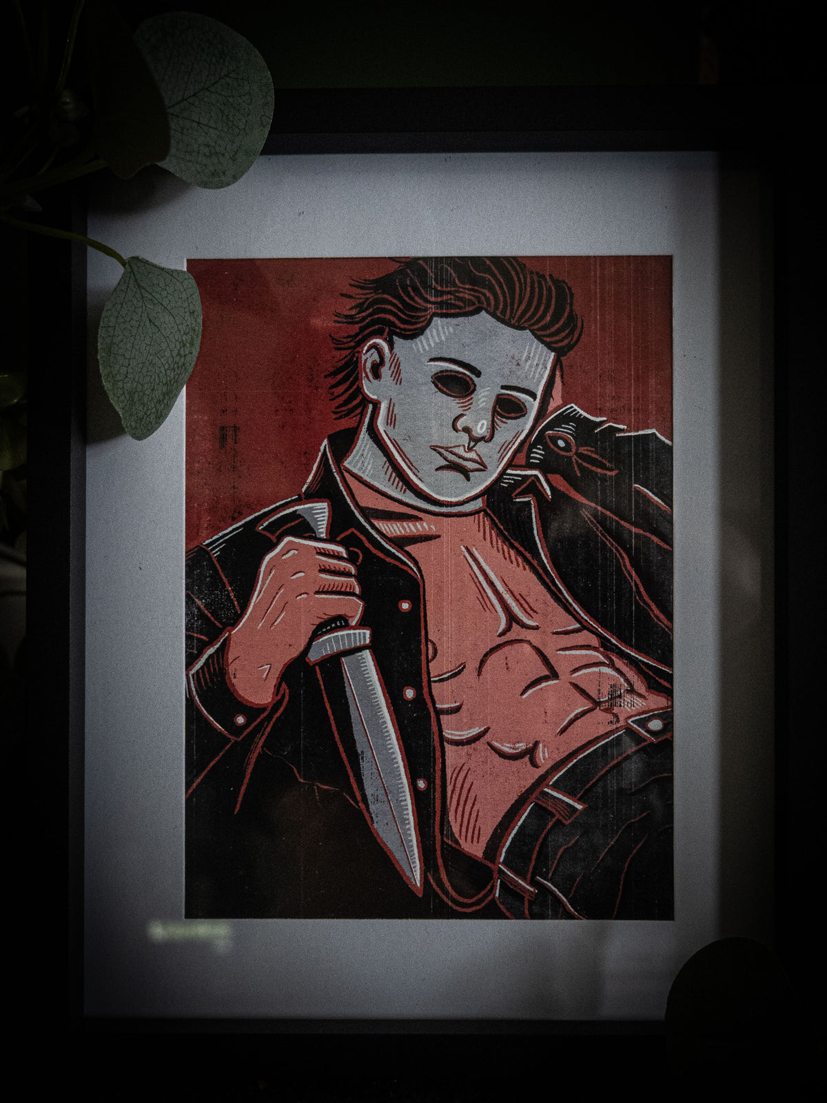 Sexy Michael Myers Pinup Art Print