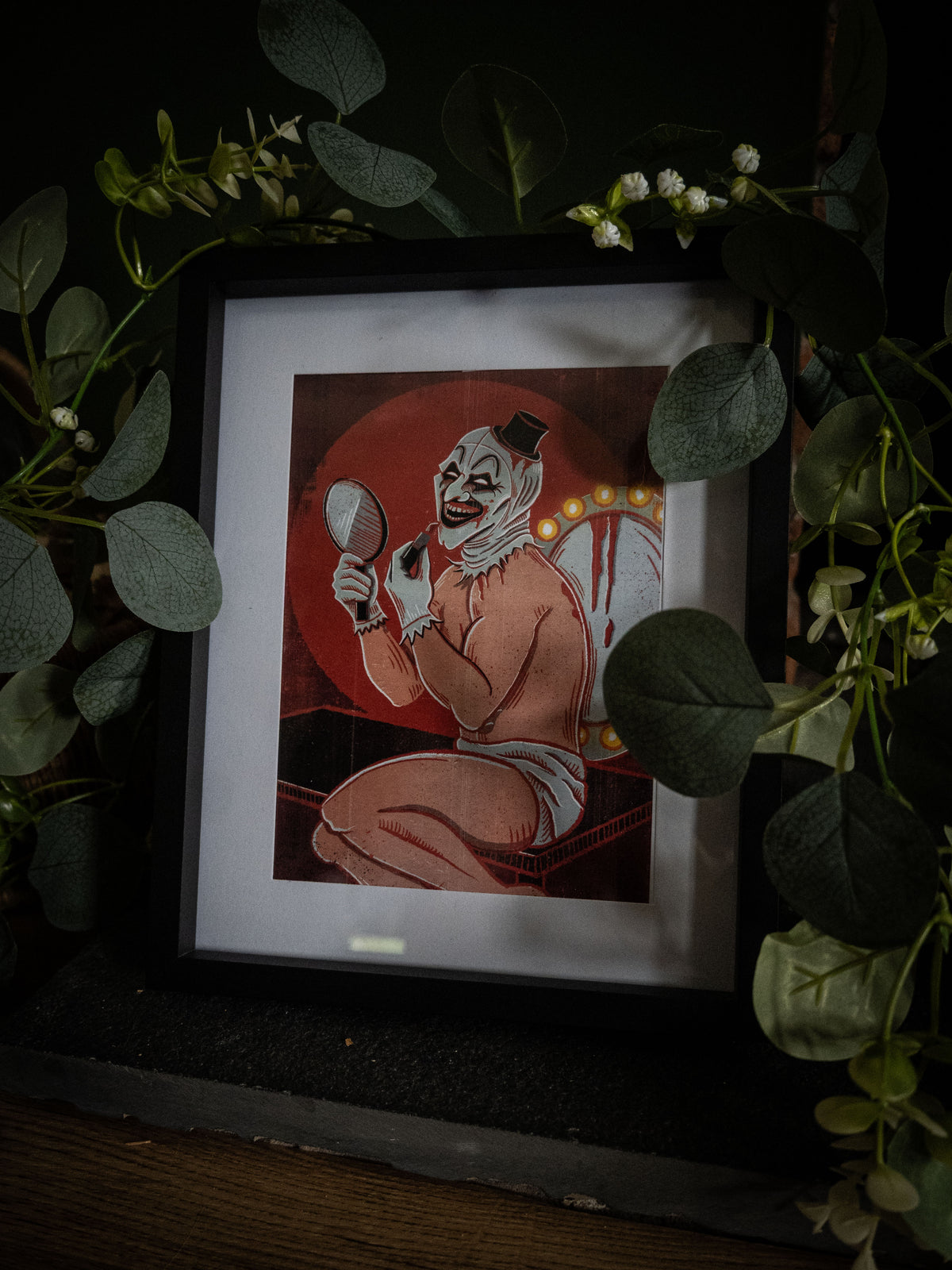 Sexy Art the Clown Terrifier Pin-Up Horror Art Print