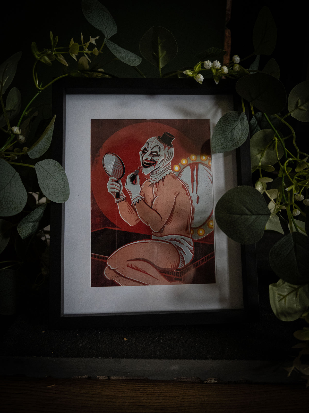 Sexy Art the Clown Terrifier Pin-Up Horror Art Print