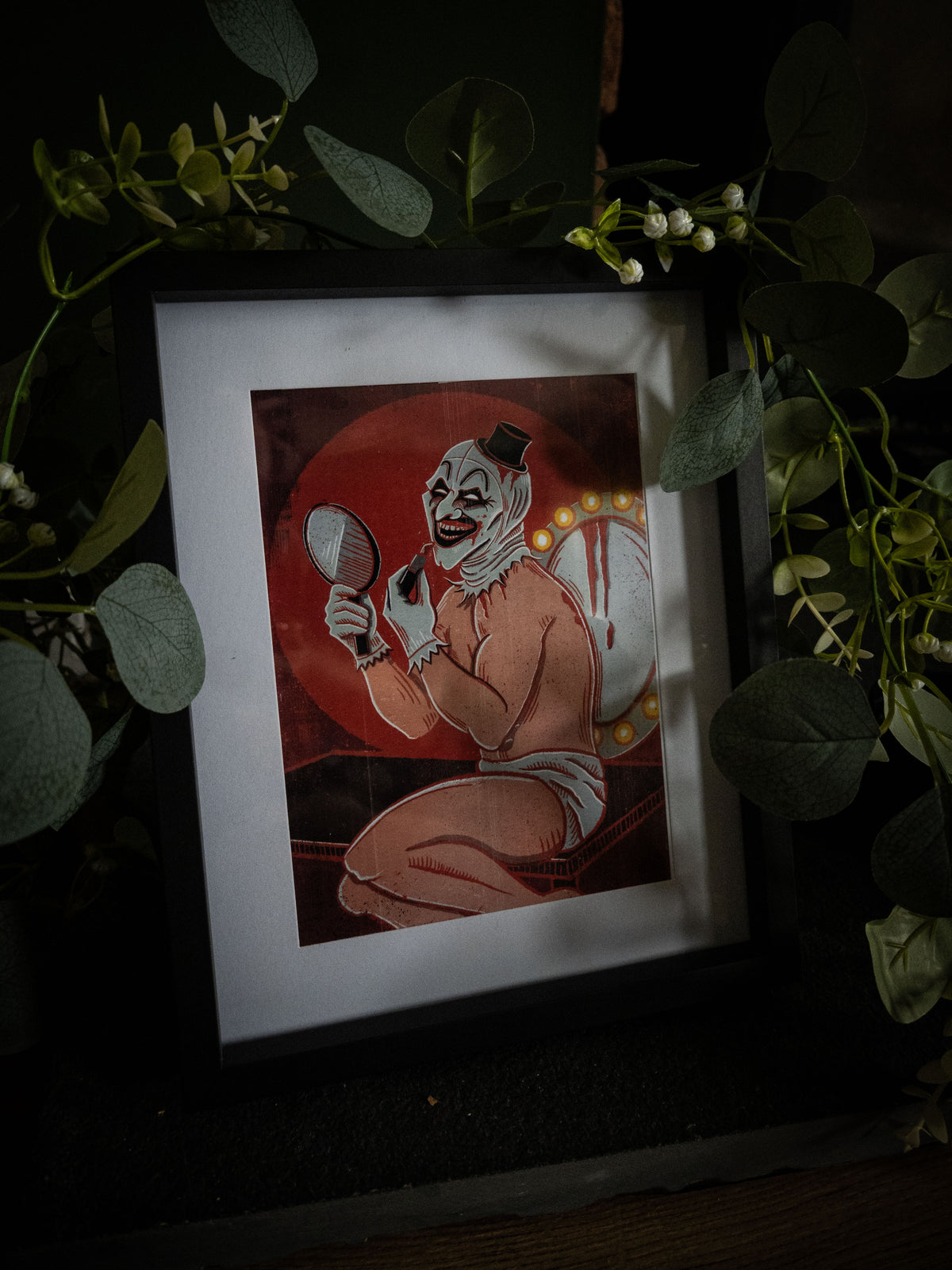 Sexy Art the Clown Terrifier Pin-Up Horror Art Print