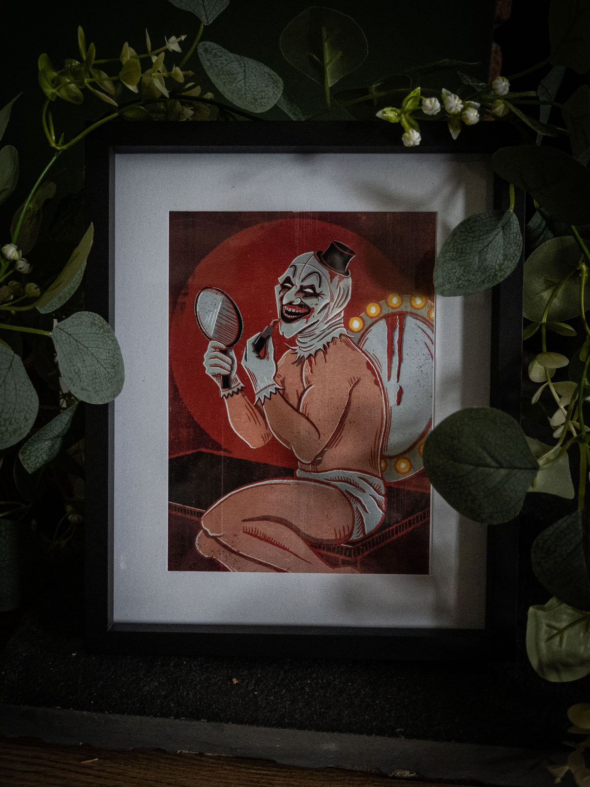 Sexy Art the Clown Terrifier Pin-Up Horror Art Print