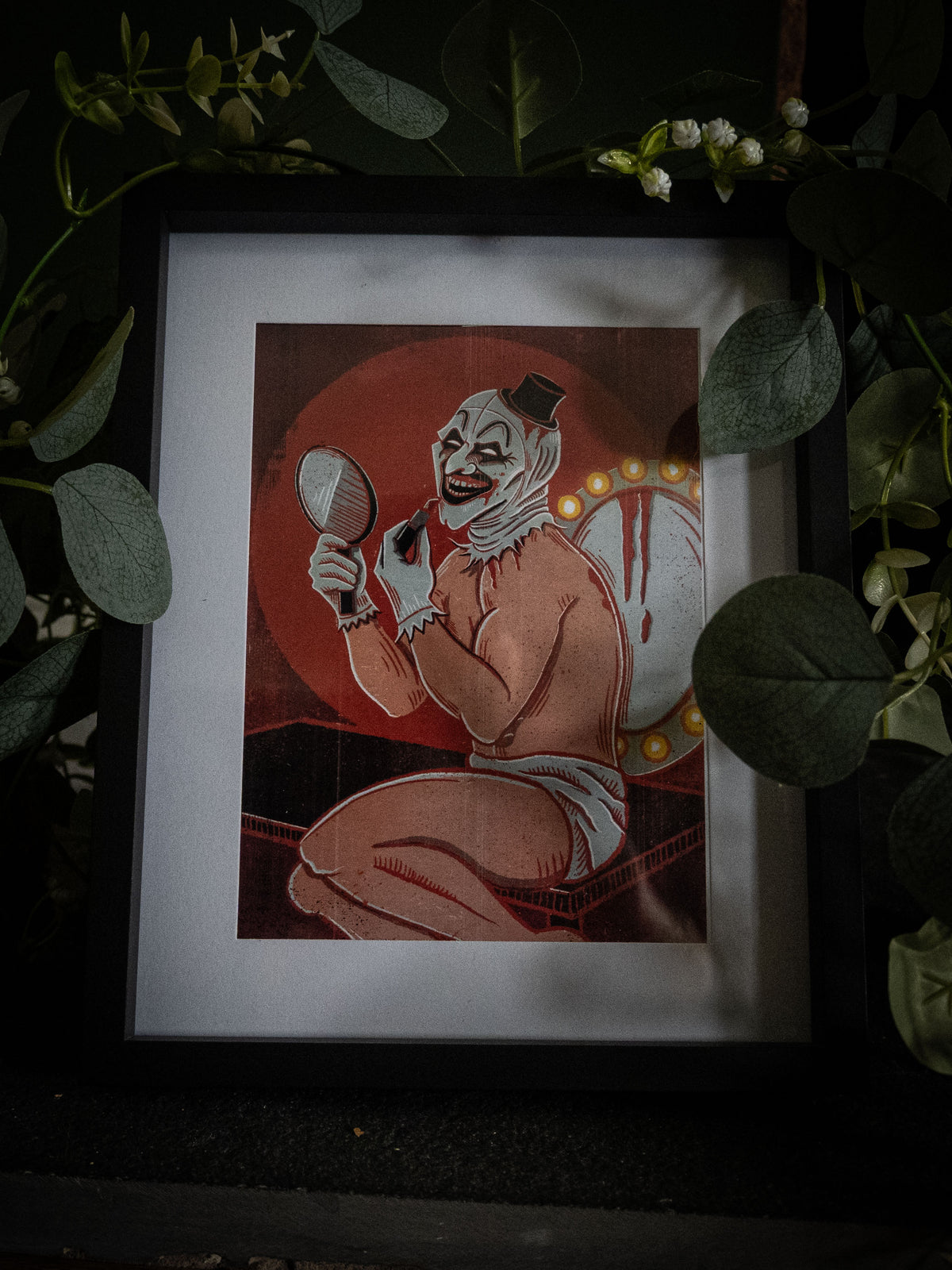 Sexy Art the Clown Terrifier Pin-Up Horror Art Print