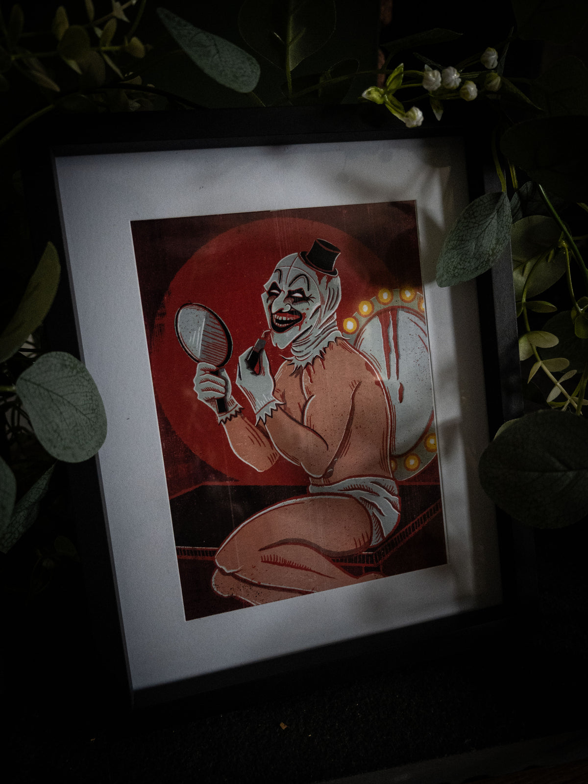 Sexy Art the Clown Terrifier Pin-Up Horror Art Print