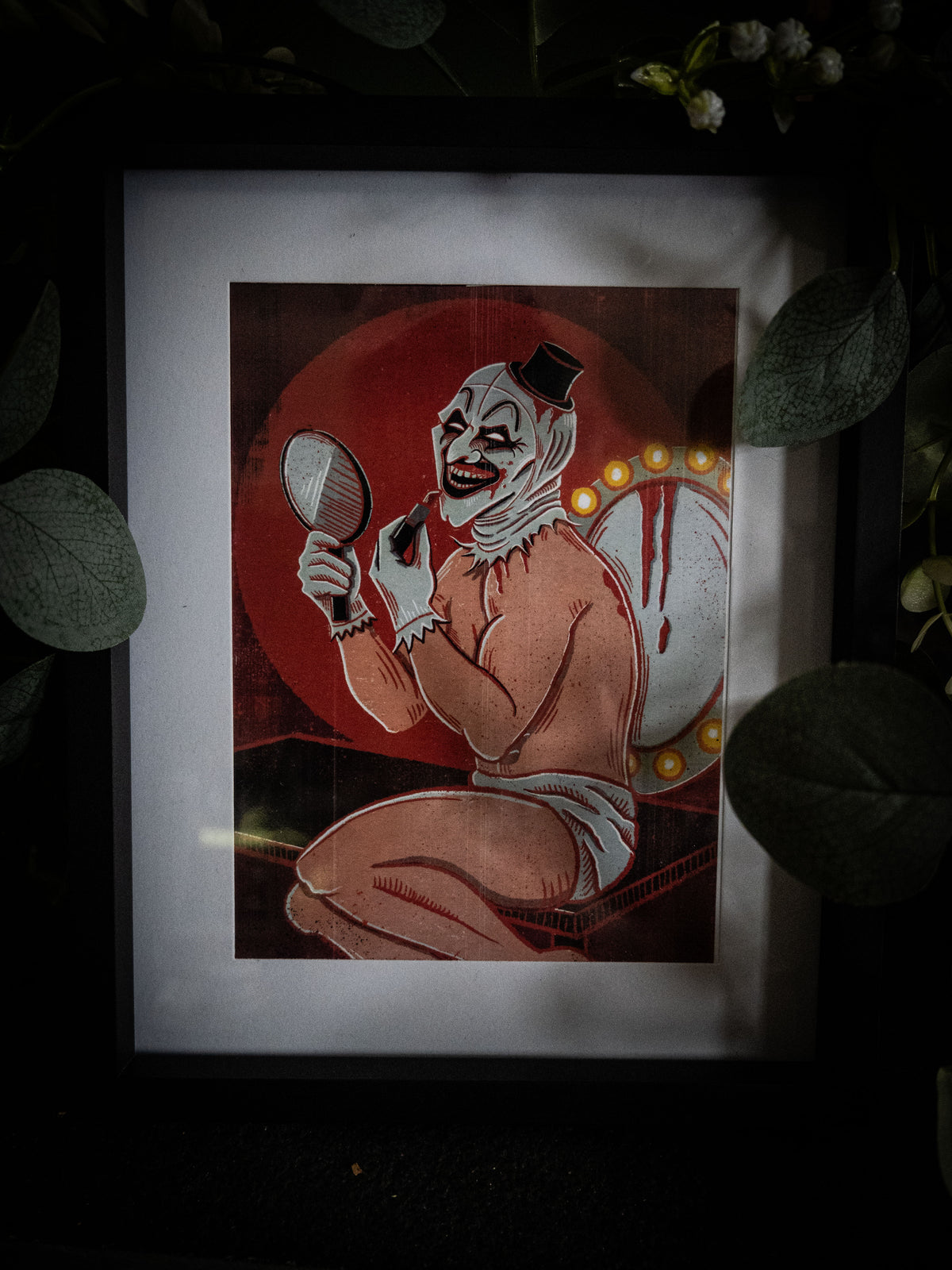 Sexy Art the Clown Terrifier Pin-Up Horror Art Print