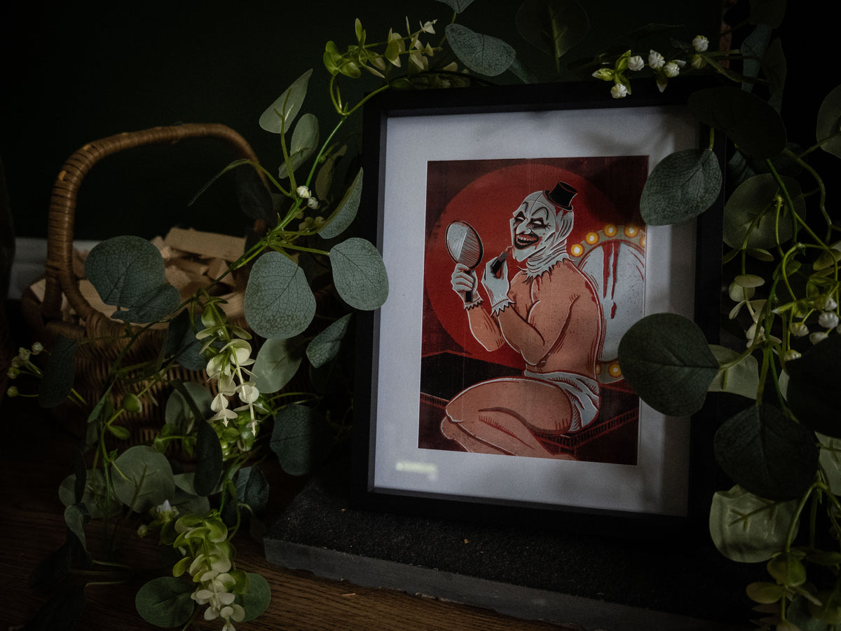 Sexy Art the Clown Terrifier Pin-Up Horror Art Print
