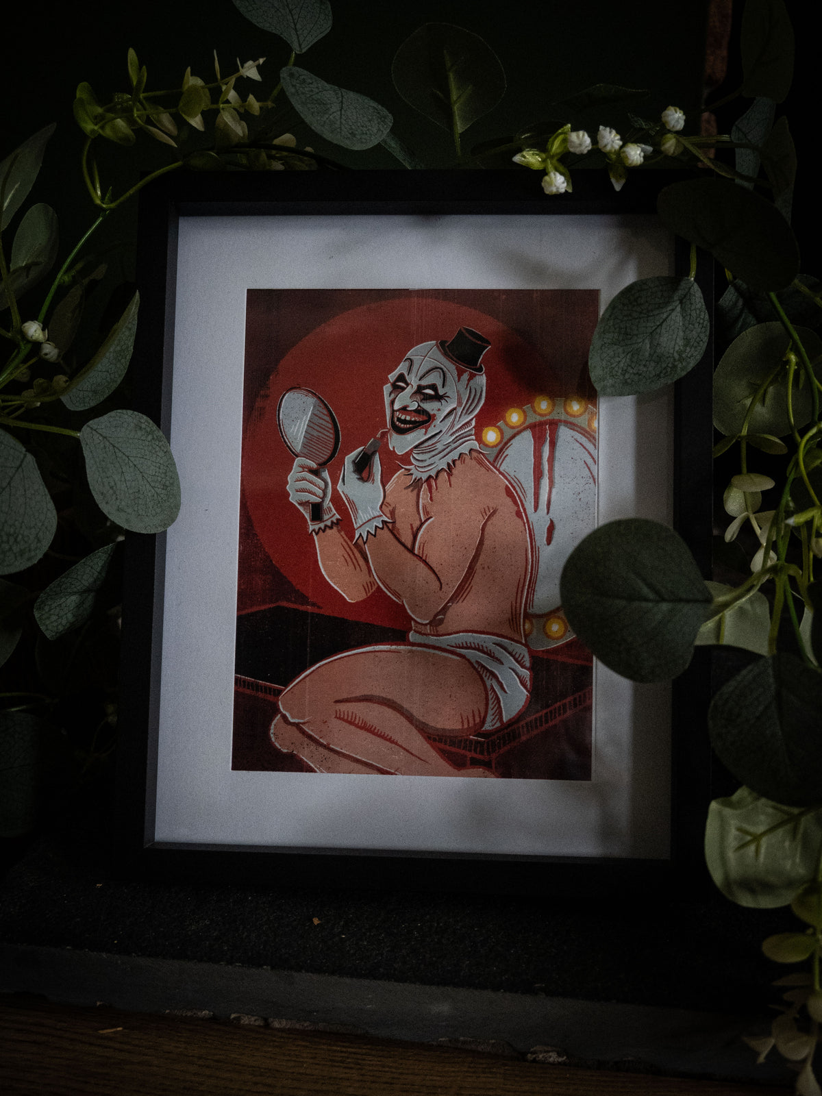 Sexy Art the Clown Terrifier Pin-Up Horror Art Print